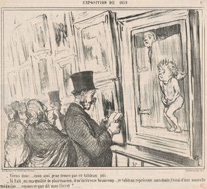 Kom igjen da..., min venn, jeg finner ikke... av Honoré Daumier