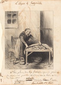 Det er mer enn seks franc jeg taper... av Honoré Daumier