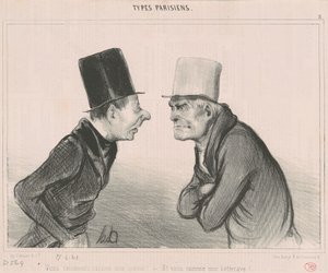Du resonnerer som en stokk! av Honoré Daumier