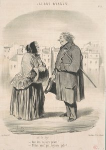 Du er alltid galant! ... av Honoré Daumier