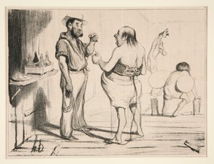 Du skjønner, Bourgeois, du er nettopp i av Honoré Daumier