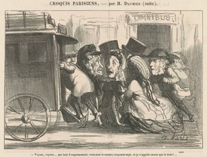 La oss se... ikke så ivrig... av Honoré Daumier