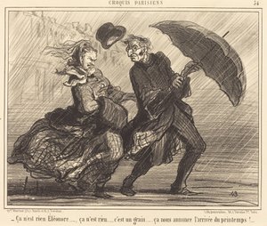 det er ingenting Éléonore...det er ingenting... av Honoré Daumier