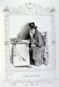 illustrasjoner om ideer og legender Philipon under tittelen Les Cent og Robert Macaire av Honoré Daumier
