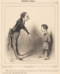 Å! Monster, De tillater Dem... av Honoré Daumier
