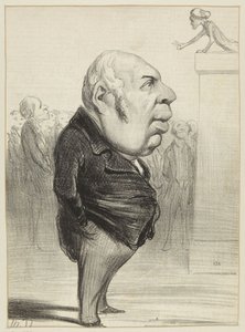 «Berryer» av Honoré Daumier