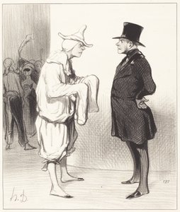 Utspillers gulrot av Honoré Daumier