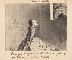 Hvordan isolasjonsfengsling... av Honoré Daumier
