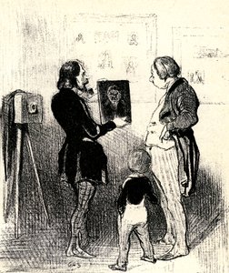 Daguerreotypi av Honore Daumier