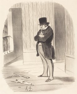 Flyttet!... av Honoré Daumier