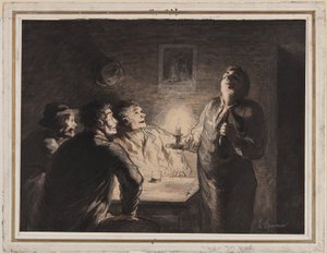 Den fine årgangen av Honoré Daumier