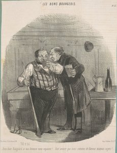 Fortell meg, Ravignard, om våre kvinner så oss! ... av Honoré Daumier