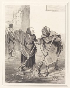 Si meg, mor Giboulard... av Honoré Daumier