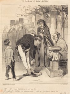 Eh!... Eh!... men det sies visst at... av Honoré Daumier