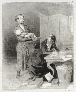 Ta det lenger bort ... det er umulig å arbeide ... av Honoré Daumier