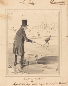 Se, der er en som koser seg! av Honoré Daumier