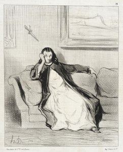 Helvete og fordømmelse!... Pepet ut... Pepet ut!!... Pepet ut! av Honoré Daumier