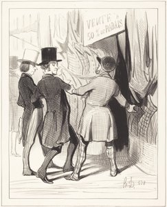 Gå inn herrer... her er noen praktfulle... av Honoré Daumier