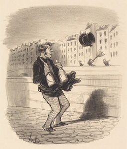 Kom inn, herr... føl Dem helt hjemme... av Honoré Daumier