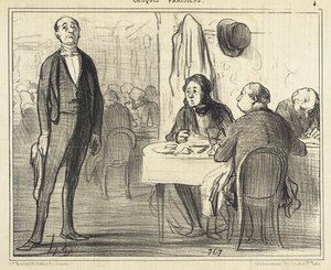 Er det gutten?... av Honoré Daumier
