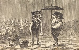 Man skal ikke klage over disse tidene... av Honoré Daumier