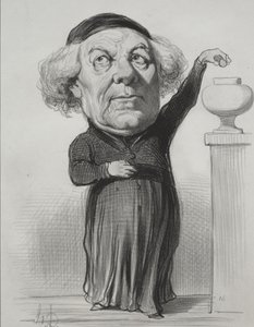 Jean-Jacques Fayet, biskop av Orleans av Honoré Daumier