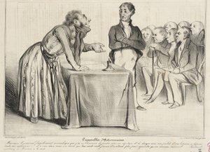 Aksjonærenes generalforsamling av Honoré Daumier