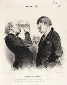 Vannet fra Grenelle-brønnen av Honoré Daumier