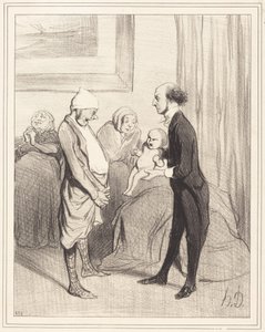 Inntreden i livet av Honoré Daumier