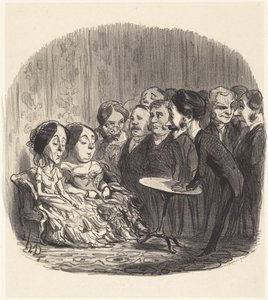 Poltergeisten av Honoré Daumier