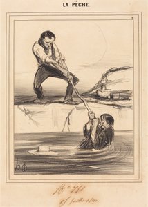 Le Barbillon trekker... av Honoré Daumier