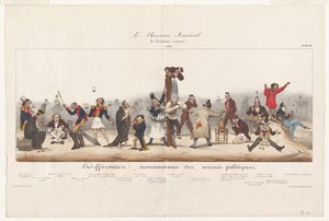 Det ministerielle Charenton av Honoré Daumier