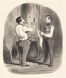 Dagen da det gjelder å gjøre en erobring av Honoré Daumier