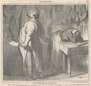 Slakternes fortvilelse av Honoré Daumier