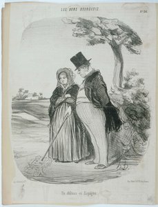 Et slott i Spania av Honoré Daumier