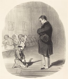 Følgene av et opprør av Honoré Daumier