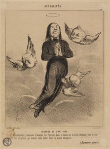 «Legenden om året 1850» av Honoré Daumier