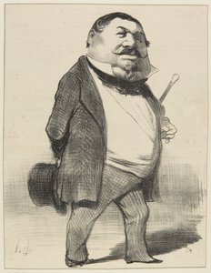 «Lucien Murat» av Honoré Daumier