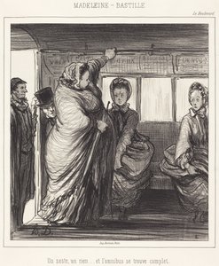 Madeleine-Bastille av Honoré Daumier