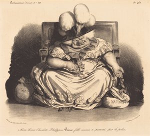 Marie-Louise-Charlotte-Philippinepairie av Honoré Daumier