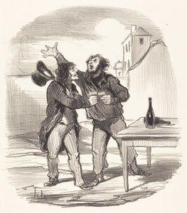 Medlem... av 10. desember som tar... av Honoré Daumier