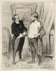 Min kjære, jeg forsikrer deg om at jeg... av Honoré Daumier