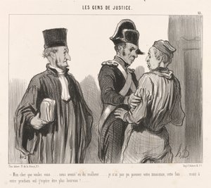 Min kjære hva vil du... av Honoré Daumier