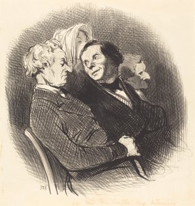 Vi rapporterer til aksjonærene av Honoré Daumier