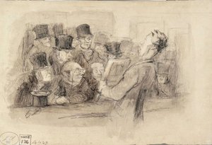 Maleriauksjon av Honoré Daumier