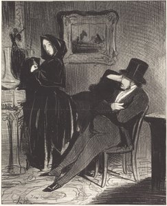 Oftere enn jeg vil følge deg... til ballet... av Honoré Daumier