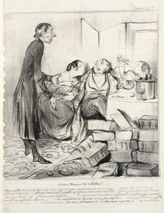 Robert Macaire, bibelselger av Honoré Daumier
