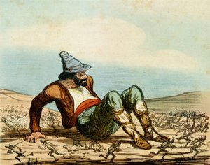 «The Awakening of Italy» av Honoré Daumier