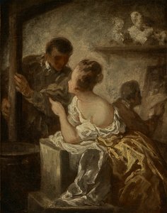 Atelieret av Honoré Daumier