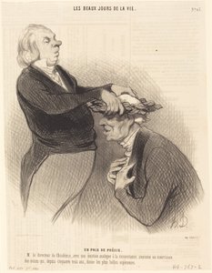 En poesipris av Honoré Daumier